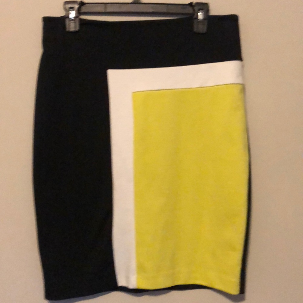 Color block Pencil Skirt